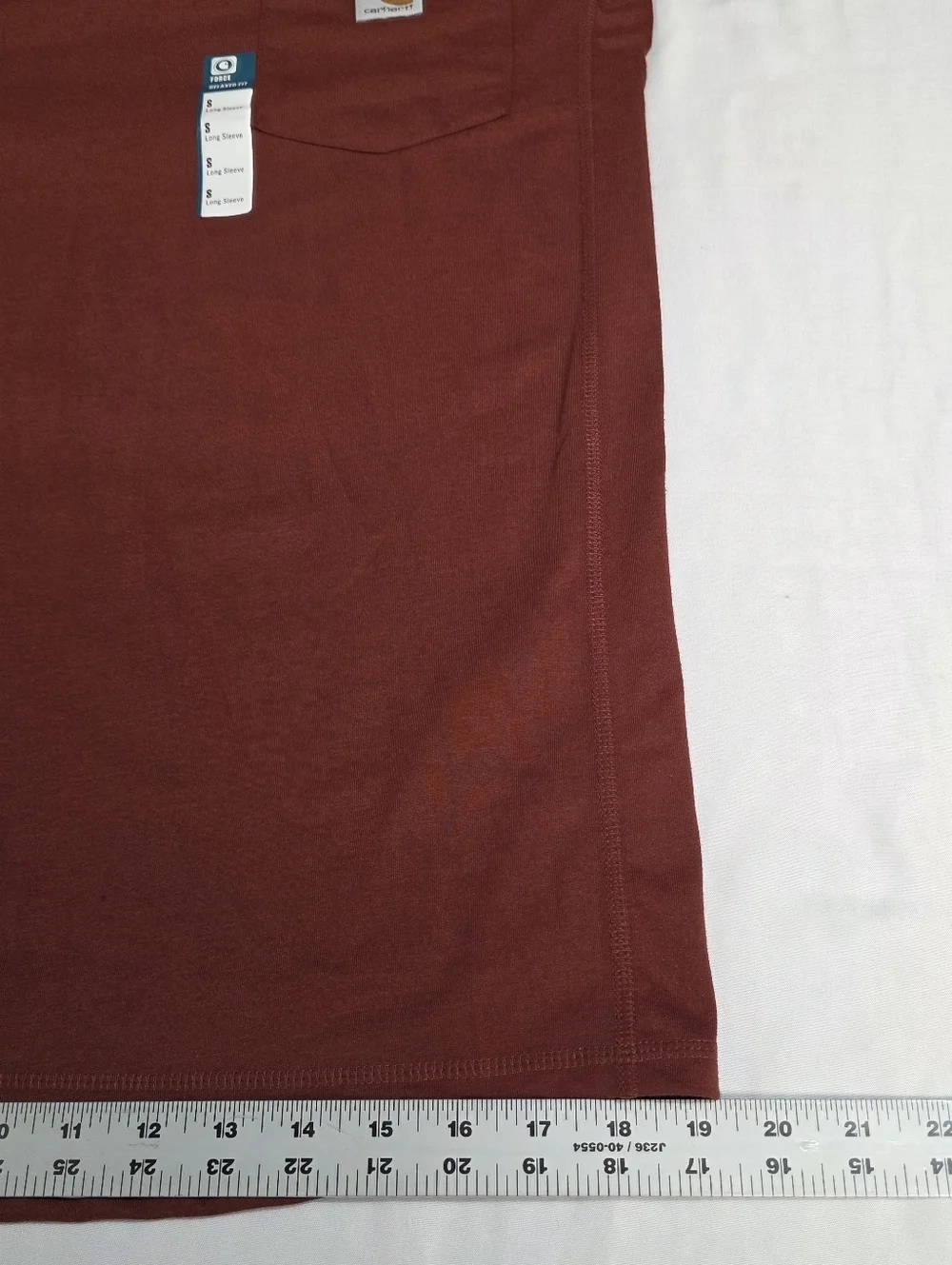 Carhartt Bundle Of 2 Men Small  Long Sleeve Pocket Tees Henley And Crewneck